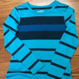 🎈3 for $15🎈Arizona Jeans blue stripe top